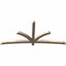 Ekena Millwork Davenport Smooth Timber Gable Bracket, Douglas Fir, 96"W x 44"H x 3 1/2"D x 3 1/2"F, 11/12 Pitch GBW096X44X0404DAV00SDF - alternate 2